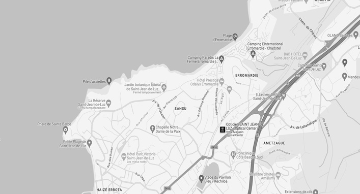 Plan accès residence L'Entraide Blonville sur mer
