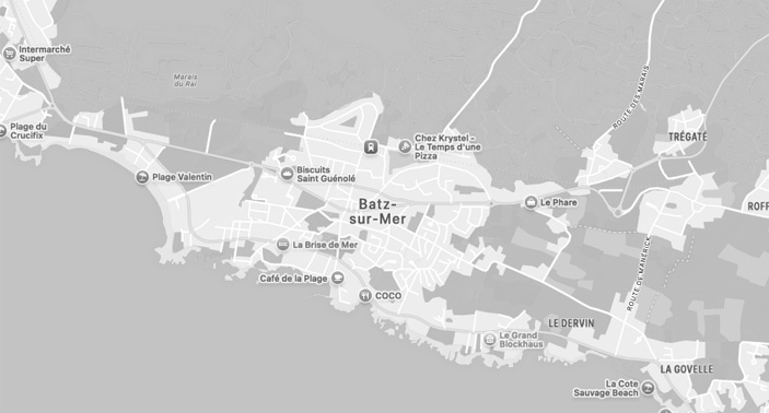 Plan accès residence L'Entraide Blonville sur mer